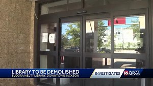 City plans to demolish Eudora Welty Library