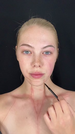 Sally Skellington Halloween Makeup Tutorial