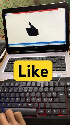 How To Type Like Symbol in MS Word | Thumbs Up Icon #oditech2 Shortcut#computer #shorts