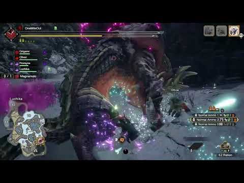 MHRS Magnamalo fight with Kamura LBG