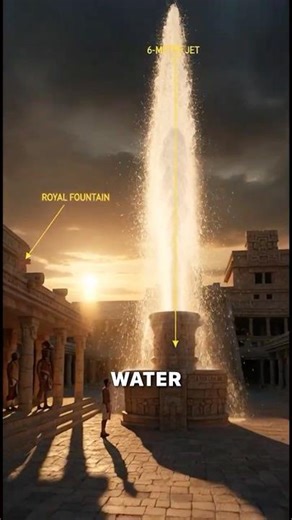 Maya Had Running Water Under Pressure 1,300 Years Before Versailles 😳 #shorts #history #engineering