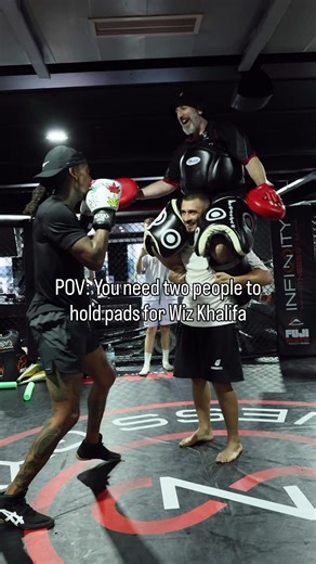 Wiz Khalifa's Muay Thai Training Session in Sydney