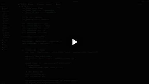 #python #flask #cybersecurity #websecurity #authentication #securecoding #backenddevelopment #learningbybuilding #infosec #studentdeveloper | Mohamed Rishad