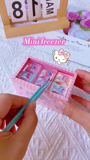 DIY Homemade Mini Freezer for Kids