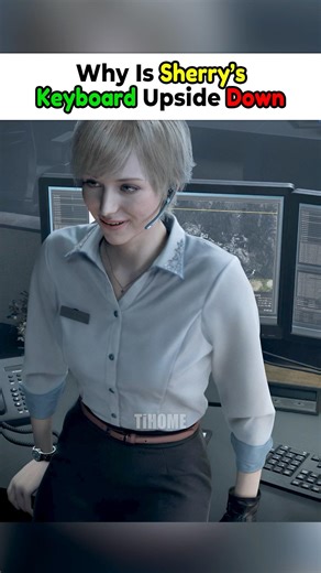 Why Is Sherry’s Keyboard Upside Down? - Resident Evil Requiem