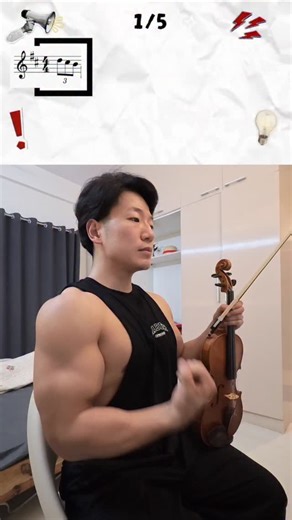 KOH on Instagram: "Beat challenge on the Violin🎻 Doraemon Edition ドラえもんVer. #violin #muscles #music #trend"