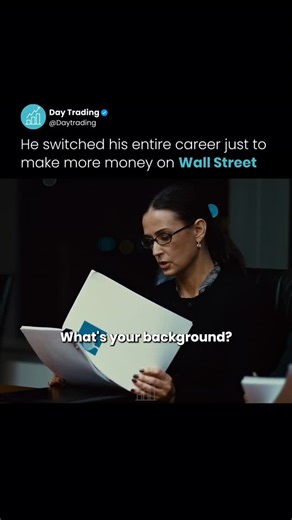Day Trading on Instagram: "In Margin Call (2011), Peter Sullivan mentions he has a PhD in propulsion engineering from MIT. Once a rocket scientist, he is now working on Wall Street. When asked why he made the switch, his answer is simple: “It’s all just numbers, and the money’s better.” The moment highlights how financial firms attract highly skilled people who might otherwise be solving different kinds of problems. Follow @daytrading for daily updates on crypto, stocks, tech, and business. Medi