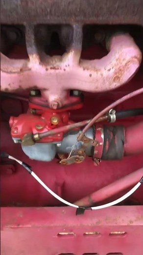 Gas tank on your new to you IH Farmall 504 plugged up with rust? Gravity feed gas tank setup works