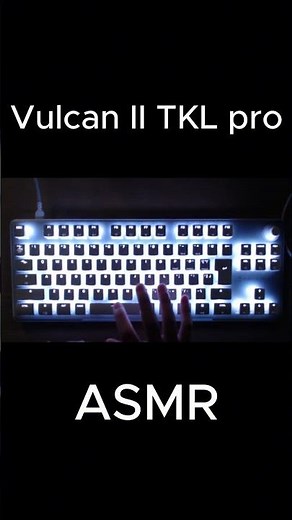 ラピットトリガー搭載の神キーボードの打鍵音 #キーボードasmr #asmr #roccat #ラピッドトリガー #shorts