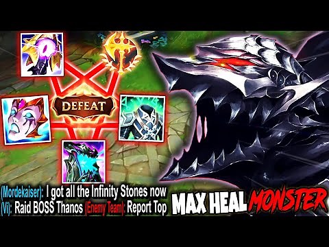 My Mordekaiser became a SEASON 14 MONSTER with this Max heal Build Guide 🔥 LoL Morde s14 Gameplay