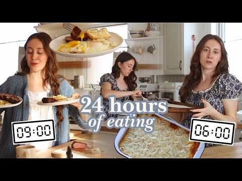what 24 HOURS in my (mostly) scratch-made kitchen looks like with a GROWING family