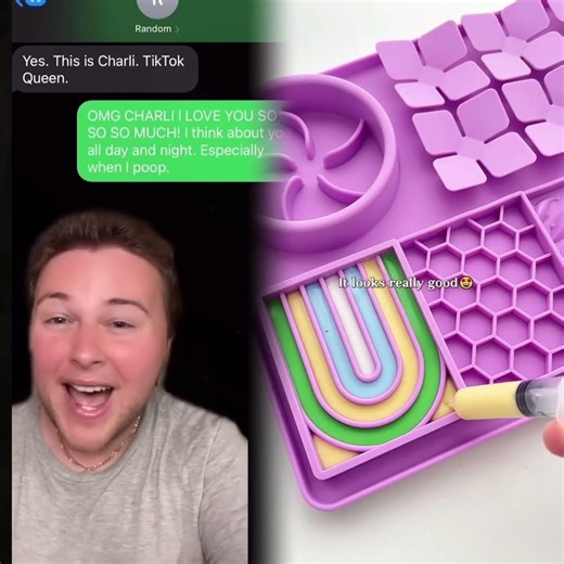 Texting Random Numbers!📱😂 CHARLI D’AMELIO!!😍🥰 #shorts