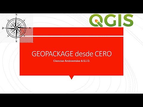 QGIS 3.6 Geopackage desde cero en menos de 10 minutos.
