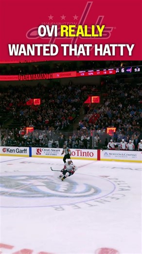 Ovi REALLY wanted another hat trick