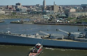 58K views · 1.4K reactions | Watch as this historic battleship, the USS New Jersey, moves out of dock from Camden for the first time in decades. The Battleship New Jersey will undergo maintenance, repairs, and repainting. https://l.nj.com/EzJTE2 Courtesy: USS New Jersey | NJ.com | Facebook