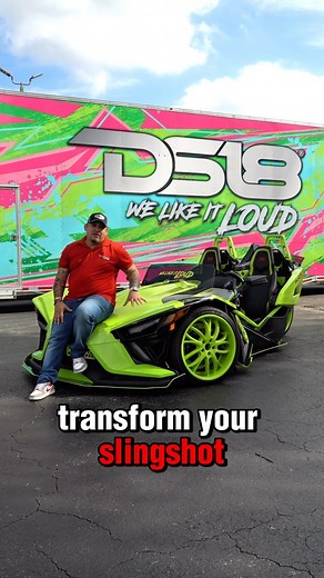 DS18 AUDIO on Instagram: "Ready to LEVEL UP your Slingshot? DS18 is putting the power in your hands! 🙌 Fine-tune EVERY part of your Slingshot’s audio system with the SLGV2 Series—fully loaded & ready to own the road! 💥 With DS18’s Build Your Slingshot tool, customizing your ride is easier than ever: Click. Select. Upgrade. You’ll get the right components for YOUR model—no guesswork. Tap the link in our bio & make it LOUD. 🔊 #DS18 #WeLikeItLoud #SlingshotAudio #MrDS18 #DS18Audio #Polaris #Slin