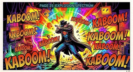 Superhero Comic Creator Kit – Action Template, Blank Comic Book (digital Download) - Etsy