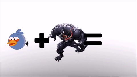 Angry Birds+ Venom Birds (All Characters) - bowser12345