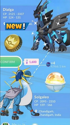 When I Got✨️Shiny Origin Dialga Trade in Pokemon Go