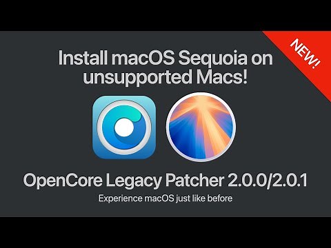 How to Install macOS Sequoia on Unsupported Macs | Revive Your Old Mac with OpenCore!