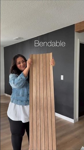 Easy Peel & Stick Wood Paneling – Transform Any Wall in #interiordesign