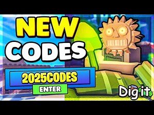 ⚠️ NEW TRADING UPDATE CODES IN DIG IT | Roblox All Working Dig It Codes 2025!