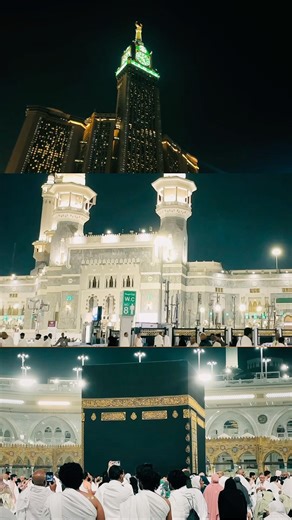 Masjid al Haram | Beautiful Kaaba View in Makkah 🕋 #shortsvideo