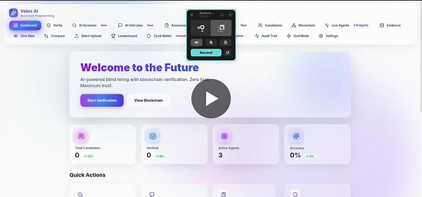 Introducing Velos AI: Fair, Transparent Hiring System | Raj Vardhan posted on the topic | LinkedIn