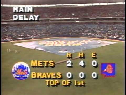 New York Mets at Atlanta Braves - July 25, 1986 (Rainout)