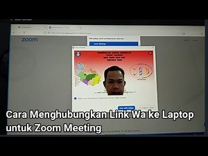 How to connect the Zoom Meeting link from cellphone to laptop