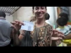 Beautiful Foreign women bald in India