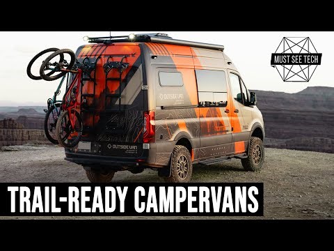8 Trail-Ready Camping Vans with 4x4 Drives and Modern Travel Amenities