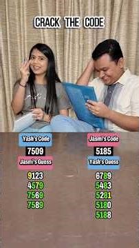 Guess your Wife's Number Code Pt.2 🤯 #challenge #gamenight #couple #fun