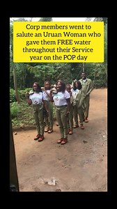 33K views · 2.3K reactions | Akwa ibom people are good and hospitable people!  Super proud of this Uruan women and the corpers who went back to specially honour and appreciate her. Some corpers for see am as their 1 year right as acclaimed G0vernment pi|kins This is so beautiful | Oga Yenne | Facebook