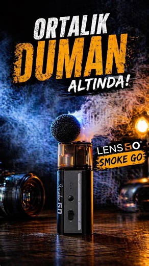 Lens Go Smoke Go Unboxing | Fiyat / Performans ürünü 🔥🔥 #contentcreator