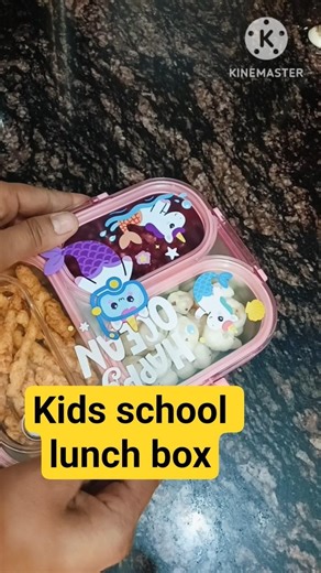kids school lunch🏠🎁chetna #daily#minivlog#new#trending# #lunch#box#three#compartment #lunchboxideas