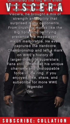 Who's Viscera? WWE Shorts