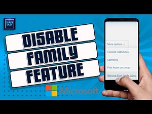 How To Disable Microsoft Family Features [Full Guide]