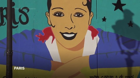 Paris revives spirit of US-French entertainer, civil rights activist Josephine Baker with new mural