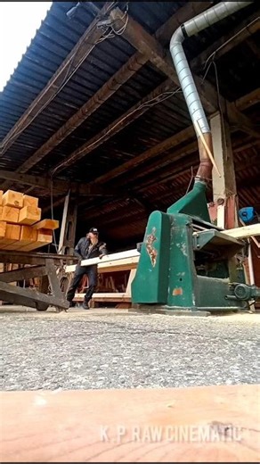 Old German Thickness Planer | W. Klein & Soehne Fulda | Raw Carpentry Work