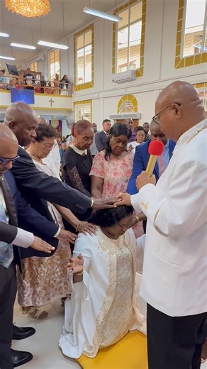 On Sunday last, the members of Outreach Ministries International Winners’ Cathedral and those visiting also witnessed the holy moment, the transition of a daughter of the kingdom from one level of glory to another. Minister Jochebed Edghill-Wilson was admitted to the Office of Pastor by His Grace, The Right Reverend Bishop Juan Edghill, leader and earthly Shepherd of OMI. As her gifts continue to make room for her, it is our prayer that her song of praise will continue to draw many into the Lord