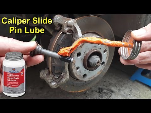 Caliper Slide Pin Lubrication