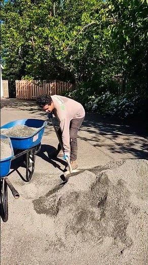 1/4 minus for a pathway #landscaping #shoveling #path #gardendesign #pdx #gravel