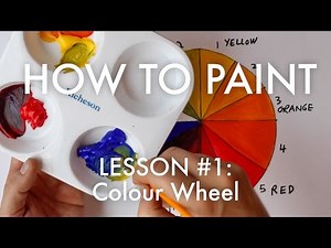 Introduction to The Artist's Colour Wheel - How To Paint #1 - MV20
