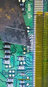 Do this if you cut the TCON panel line incorrectly #reel #fix #tconpanel #repair #cut #jump #ledtv | Jefryans Elektronikshop