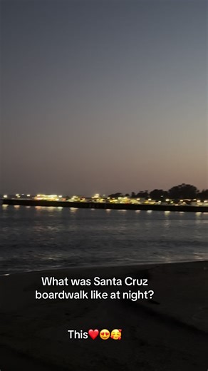 Exploring the Santa Cruz Boardwalk at Night