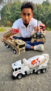 170K views · 1.3K reactions | Rc truck and remote control mixer truck unboxing#toys #unboxing #shorts #view #mixer #truck #rc | Anam Toys | Facebook