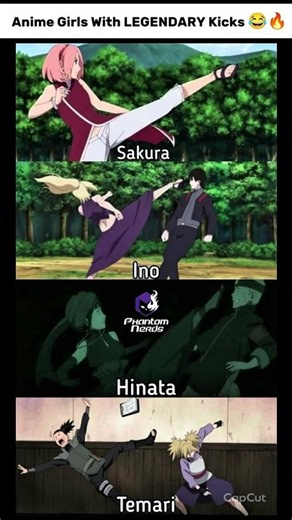 Anime Girls With LEGENDARY Kicks 😂🔥