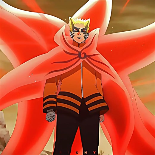 MOMENTO EM QUE O NARUTO USA O MODO BARYON 😬