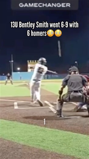 HE HIT 6 HOMERUNS IN ONE TOURNAMENT😳
